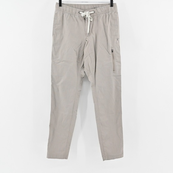 Vuori Other - Vuori Climber Sesame Ripstop Pants‎ Mens Size S Drawstring Zip Pocket Slim Fit